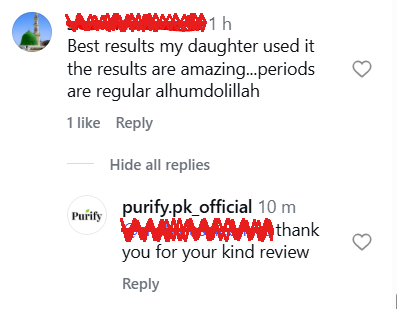 Customer comment 6