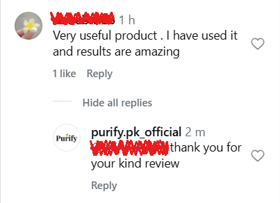 Customer comment 7