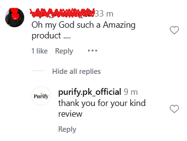 Customer comment 8